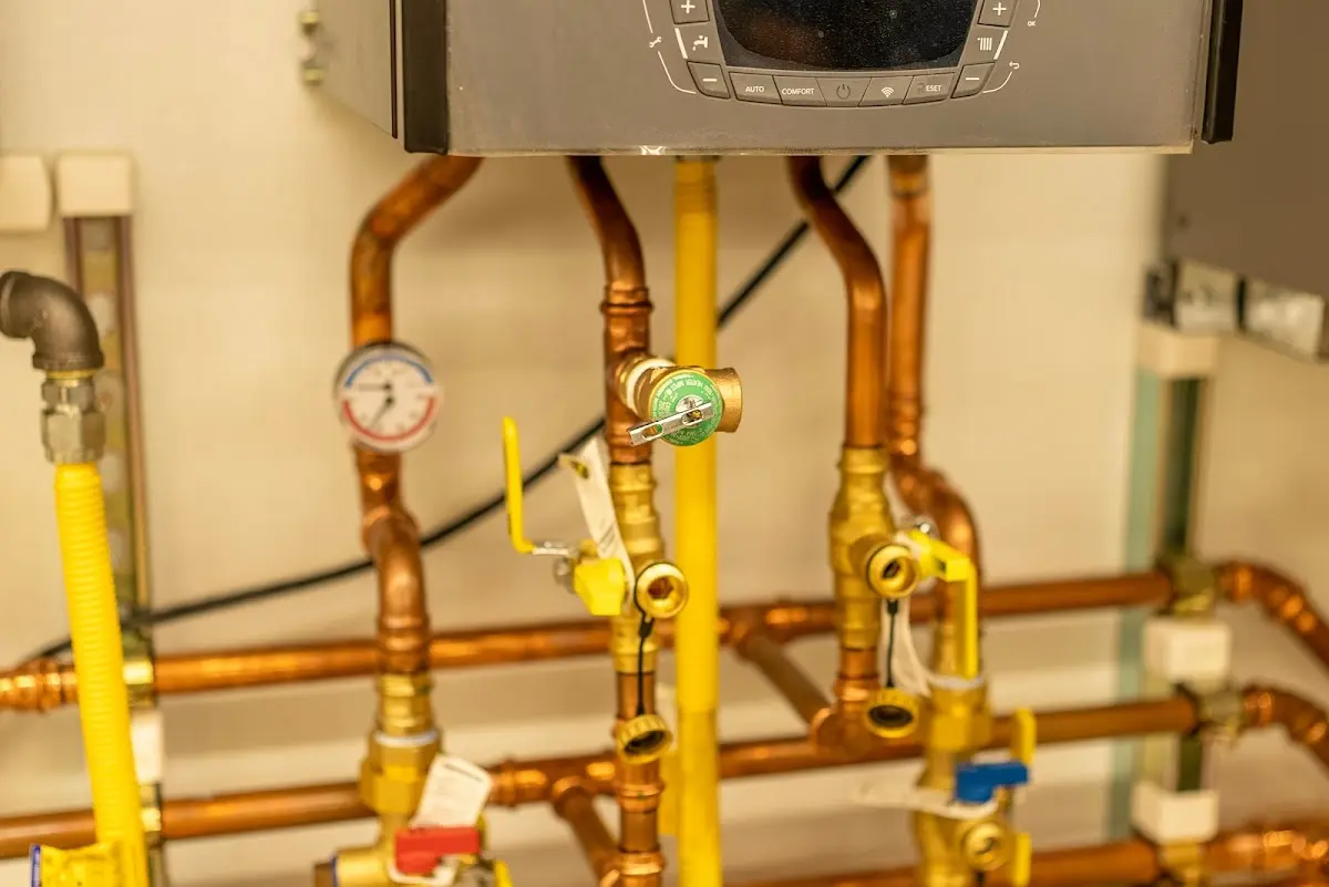 Licensed technician providing Backflow Prevention for a homeowner in Sherman